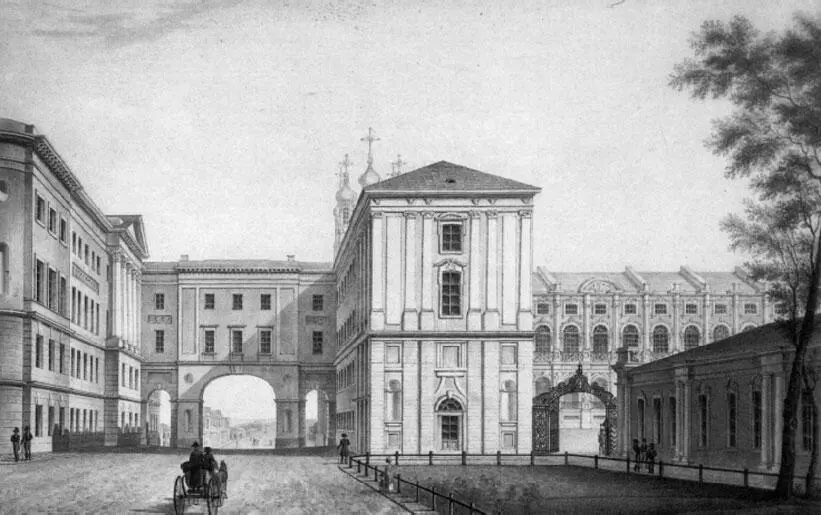 Царскосельский лицей Литография А Тона 1822 год Он был высокого роста и - фото 7