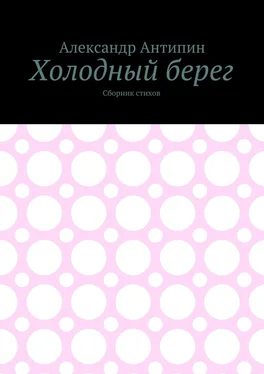 Александр Антипин Холодный берег. Сборник стихов обложка книги