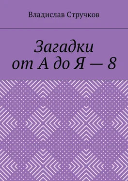 Владислав Стручков Загадки от А до Я – 8 обложка книги