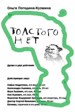 Ольга Погодина-Кузмина Толстого нет обложка книги