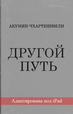 Борис Акунин Другой Путь (адаптирована под iPad) обложка книги