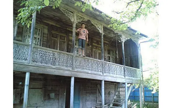 Абаноети Дом предков Фото Гиорги Намгаладзе Прислано в январе 2008 г Мой - фото 1
