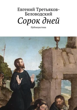 Евгений Третьяков-Беловодский Сорок дней. Публицистика обложка книги