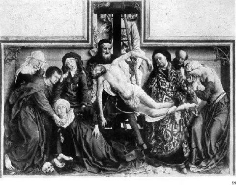 89 Рогир ван дер Вейден Снятие со креста Ок 1443 г Эскуриал 90 Гуго - фото 135