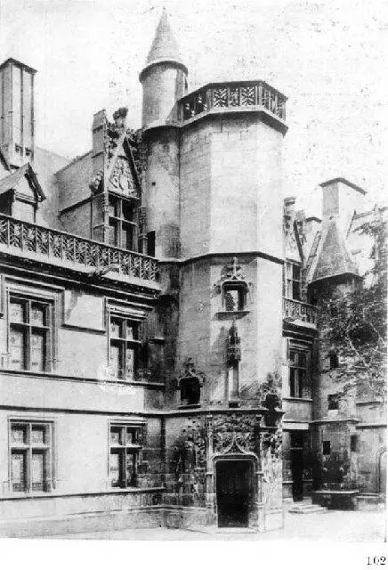 102 Отель Клюни Внутренний двор Конец 15 в Париж 103 Лестница 151519 - фото 147