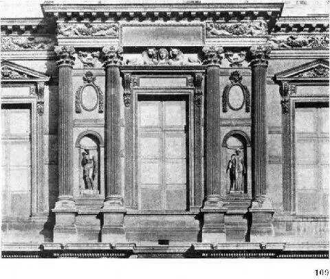 109 Пьер Леско Западный фасад Лувра Окна второго этажа После 1546 г Париж - фото 153