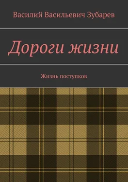 Василий Зубарев Дороги жизни. Жизнь поступков обложка книги