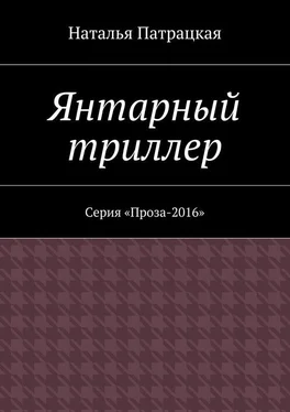 Наталья Патрацкая Янтарный триллер. Серия "Проза – 2016" обложка книги