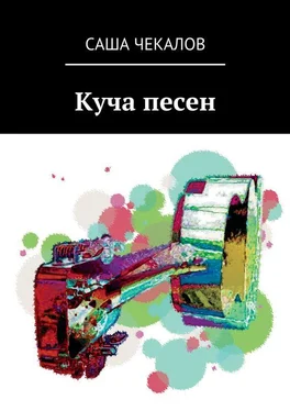 Саша Чекалов Куча песен обложка книги