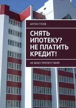 Антон Гусев Снять ипотеку? Не платить кредит! Не вижу препятствий! обложка книги