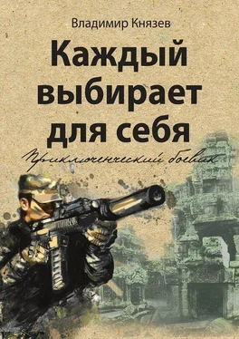 Владимир Князев Каждый выбирает для себя. Приключенческий боевик обложка книги