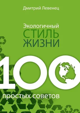 Дмитрий Левенец Экологичный стиль жизни. 100 простых советов обложка книги