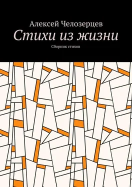 Алексей Челозерцев стихи из жизни. сборник стихов обложка книги