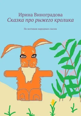 Ирина Виноградова Сказка про рыжего кролика. По мотивам народных сказок обложка книги