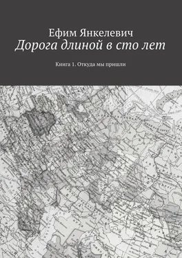 Ефим Янкелевич Дорога длиной в сто лет. Книга 1. Откуда мы пришли обложка книги