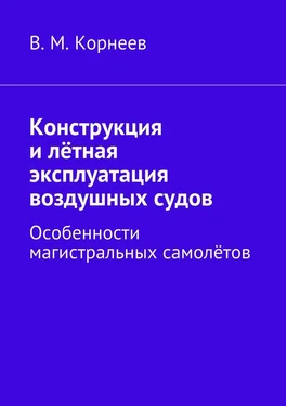 В. Корнеев Конструкция и лётная эксплуатация воздушных судов. Особенности магистральных самолётов обложка книги