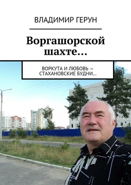 Владимир Герун Воргашорской шахте… Воркута и любовь – стахановские будни… обложка книги