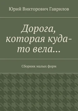 Юрий Гаврилов Дорога, которая куда-то вела… Сборник малых форм обложка книги