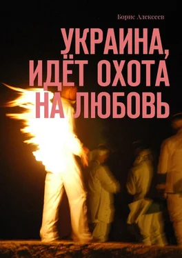 Борис Алексеев Украина, идёт охота на любовь обложка книги