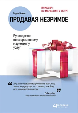 Гарри Беквит Продавая незримое: Руководство по современному маркетингу услуг обложка книги