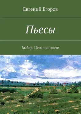 Евгений Егоров Пьесы. Выбор. Цена ценности обложка книги