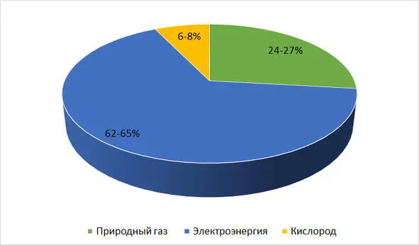 Рисунок 12 Структура потребления энергетических ресурсов в общем балансе - фото 2
