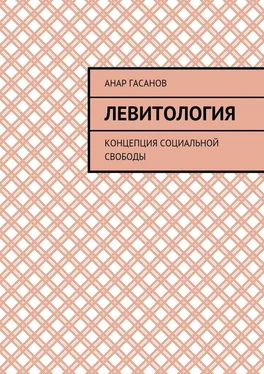 Анар Гасанов Левитология. Концепция социальной свободы обложка книги