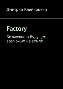 Дмитрий Клейноцкий Factory. Возможно в будущем, возможно на земле обложка книги