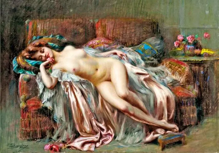 Полутемный алтарь возвышался над всем храмом и в глубине его тускло блестели - фото 11