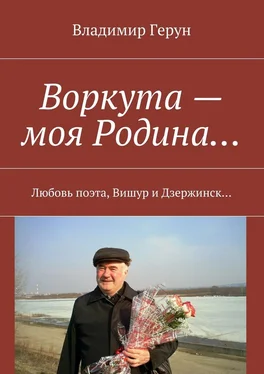 Владимир Герун Воркута – моя Родина… Любовь поэта, Вишур и Дзержинск… обложка книги