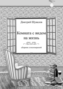 Дмитрий Шувалов Комната с видом на жизнь. Сборник стихотворений обложка книги