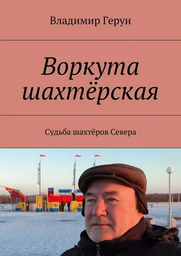 Владимир Герун Воркута шахтёрская. Судьба шахтёров Севера обложка книги