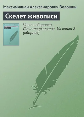 Максимилиан Волошин Скелет живописи