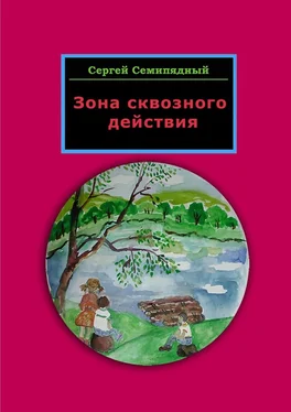 Сергей Семипядный Зона сквозного действия обложка книги