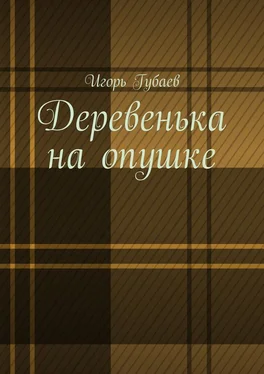 Игорь Губаев Деревенька на опушке обложка книги
