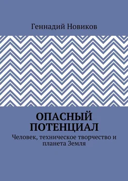 Геннадий Новиков Опасный потенциал. Человек, техническое творчество и планета Земля обложка книги