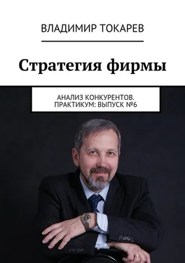 Владимир Токарев Стратегия фирмы. Анализ конкурентов. Практикум: Выпуск №6 обложка книги