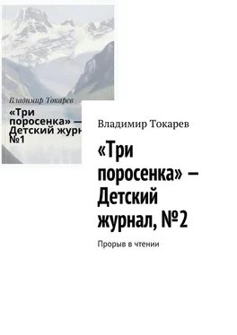 Владимир Токарев «Три поросенка» – Детский журнал, №2. Прорыв в чтении обложка книги