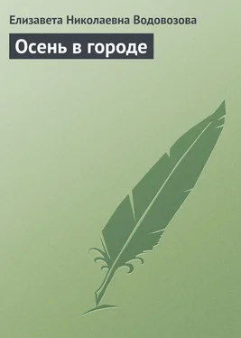 Елизавета Водовозова Осень в городе обложка книги