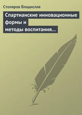 Владислав Столяров Спартианские инновационные формы и методы воспитания и организации досуга детей и молодежи обложка книги