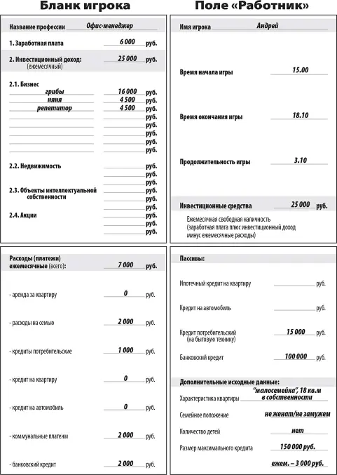 Ежемесячные платежи по кредитам нужно заносить в эту левую графу игрового - фото 3