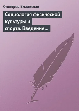 Владислав Столяров Социология физической культуры и спорта. Введение в проблематику и новая концепция обложка книги