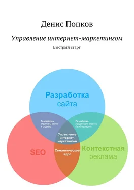 Денис Попков Управление интернет-маркетингом. Быстрый старт обложка книги