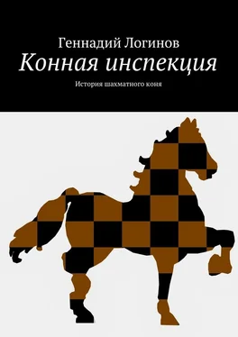 Геннадий Логинов Конная инспекция. История шахматного коня обложка книги