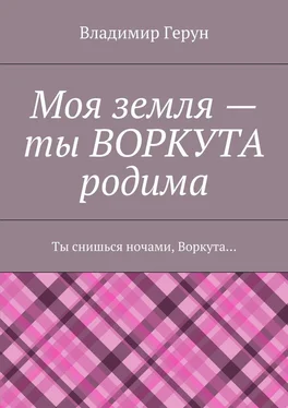 Владимир Герун Моя земля – ты ВОРКУТА родима. Ты снишься ночами, Воркута… обложка книги