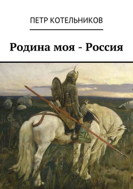 Петр Котельников Родина моя – Россия обложка книги