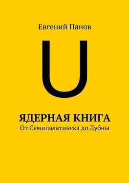 Евгений Панов Ядерная книга. От Семипалатинска до Дубны обложка книги