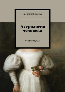 Василий Виталиус Астрология человека. В примерах обложка книги