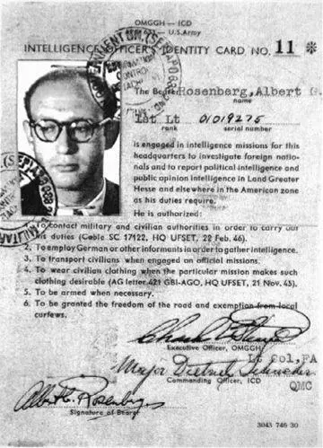 He had his intelligence officers identity card with a picture of him as a - фото 35