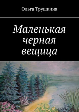 Ольга Трушкина Маленькая черная вещица обложка книги